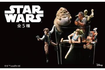 「スター・ウォーズ」がコップのフチに！ C-3PO&チューバッカなどフィギュア全5種登場 画像