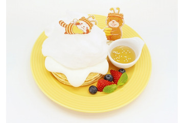 「あらいぐまラスカル」スイーツパラダイスとコラボ、みつばちに扮したラスカルも登場 画像