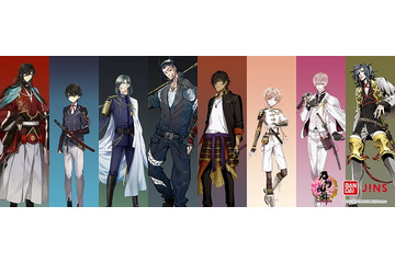 「刀剣乱舞」JINSとのコラボメガネ第2弾が登場 物吉貞宗など8振りをモデルに 画像