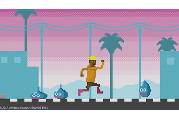 「怪盗グルー」と「ドラクエ」がコラボ ミニオンスライムが出現 画像