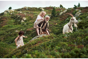 映画「ハイジ」撮影風景を収めた特別映像、「本物のハイジがいる」と出演者も興奮 画像