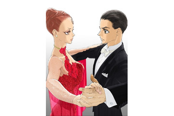 「ボールルームへようこそ」新キービジュアル&PVが公開 「三笠宮杯」とのコラボも決定 画像