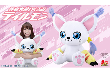 「デジモン」テイルモンが等身大ぬいぐるみに！ 抱き心地の良い“50センチ”サイズ 画像