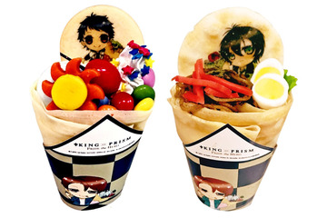 「キンプリ」コラボクレープ第2弾！ 推しキャラメニューとの記念写真でSNS映え 画像