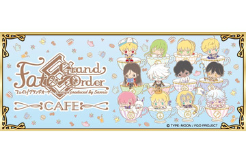 「FGO×サンリオ」コラボカフェが東京・大阪で開催！ 英霊たちの描き下ろしデザインがキュート 画像
