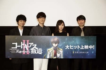 「コードギアス」第2部、福山潤＆櫻井孝宏が明かす“新録アフレコ”の裏話は？ 画像