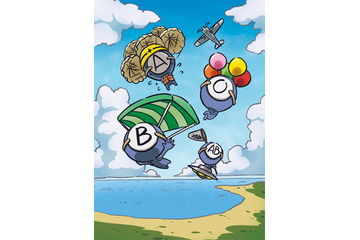 「血液型くん！」TVアニメ化決定　福山潤・A型、中村悠一・B型、石田彰・O型、柿原徹也・AB型が主演 画像