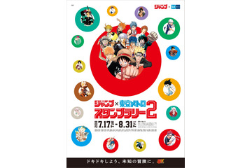 「ジャンプ×東京メトロ」スタンプラリーが再び！ オリジナル賞品や記念券の発売も 画像