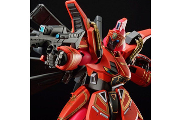 「ガンダムF91」”ベラ・ロナ”専用ビギナ・ギナがガンプラ化！ 気品溢れる真紅のカラーリング 画像