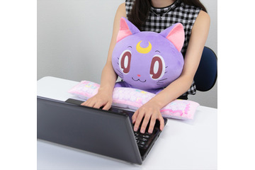 「セーラームーン」ルナがPCクッションに！ストレス社会で戦うOLに癒やしを 画像