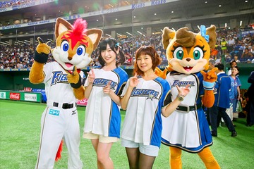「バンドリ！」前島亜美、中上育実、ミッシェルが日ハム応援！ パ・リーグコラボ第2弾レポート 画像