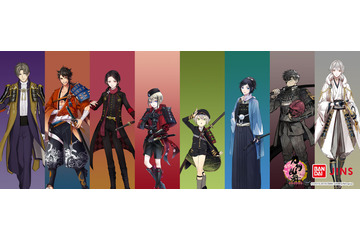 「刀剣乱舞」×「JINS」コラボ第3弾！鶴丸国永ら刀剣男士8振り新登場 画像