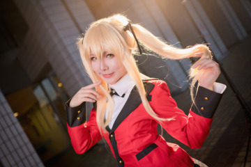 【コスプレ】人気レイヤー茶々丸が「賭ケグルイ」芽亜里コスを披露！ 厳選写真をお届け 画像
