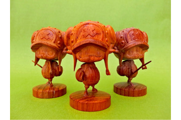 「ワンピース」チョッパーが高級銘木で木彫になった　7月中旬より発売開始 画像