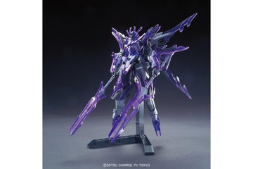 「ガンダムビルドファイターズ」トランジェントガンダムグレイシャー、クリアパーツ使用で忠実にガンプラ化！ 画像