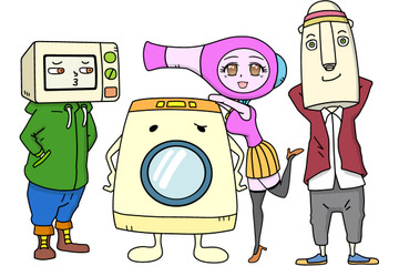 NTTぷらら＆DLE「Go！Go！家電男子」展開開始、ヒロインに花澤香菜さん 画像