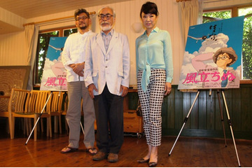 宮崎駿監督自身も泣いた「風立ちぬ」完成　庵野秀明、松任谷由実とトークで報告 画像