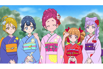 「HUGっと！プリキュア」お正月らしい着物姿も公開！ 46話先行カット 画像