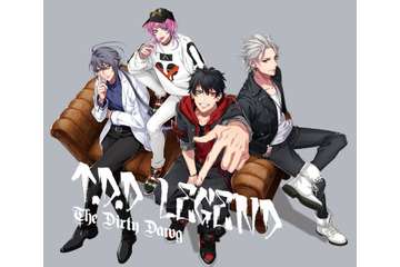 「ヒプノシスマイク」伝説のチーム“The Dirty Dawg”の楽曲名＆4人で微笑む新イラスト公開 画像