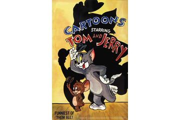 「トムとジェリー」追いかけっこはじめて80年!? 初期思い出させる“80周年ロゴ”公開、大規模展覧会も世界初開催 画像