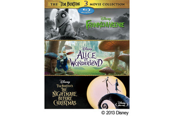 ティム・バートンの3作品セット　リーズナルプライスでDVD、BDで発売　 画像