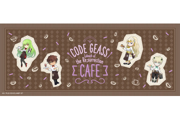 「コードギアス」劇場最新作公開記念コラボカフェが開催　真っ黒なゼロのオムカレーなど 画像