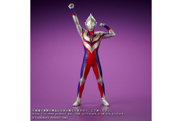 「ウルトラマンティガ」登場ポーズを再現したリアルソフビフィギュアが商品化 画像
