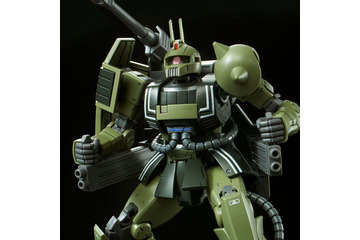 「ガンダム THE ORIGIN」MSD“ザク・キャノン”、HGでガンプラ化！ 頭部は組み立て時に2種類から選択 画像