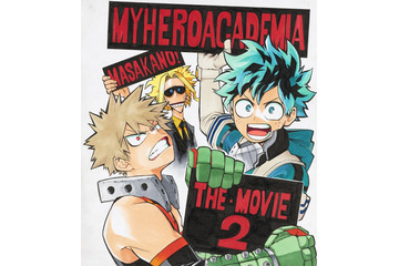 「ヒロアカ」劇場版第2弾、公開決定！ 原作・堀越耕平が記念イラスト発表「感謝の気持ちを劇場で...」 画像
