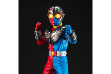 「人造人間キカイダー」キカイダー01、大迫力フィギュアとして復活　頭部の発光ギミックにしびれる！ 画像