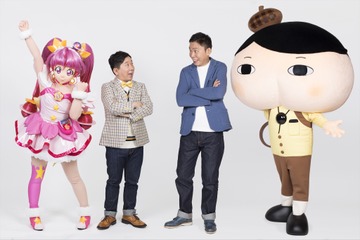 「プリキュアVSおしりたんてい」奇跡のコラボ実現!? キラやば～☆な宇宙の珍事件を、ププッ！と解決 画像