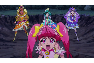 「スター☆トゥインクルプリキュア」冬貴が調査を続ける森に合体ノットリガーが出現！  11話場面カット 画像