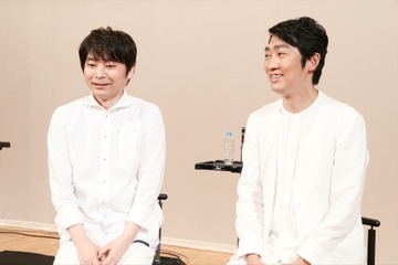 声優・石田彰＆芸人・石田明、Wイシダ朗読劇「USHIROMUKI」初日公演を終えて…インタビュー到着 画像