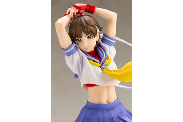 「ストリートファイター」さくら、2度目の“BISHOUJO”フィギュア化！ セーラー服から覗く美しい腹筋に注目 画像
