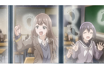 「女子かう生」雪を眺めるもも子のもとにしぶ美＆まゆみがやって来て…第7話場面カット 画像