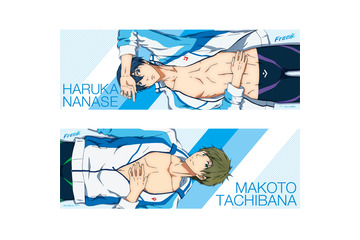 “遙＆真琴”　横幅１メートル20センチ「Free！」大型ポスター　プレミアムバンダイ限定販売 画像