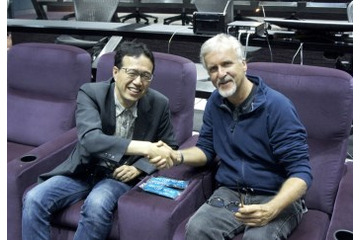 「キャプテンハーロック」J・キャメロンが3D版鑑賞 荒牧伸志監督との初顔合わせ実現 画像