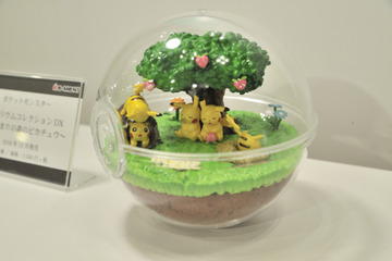 ピカチュウがお洒落でカワイイにテラリウムに♪ リーメントブース【東京おもちゃショー2019】 画像