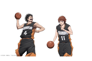 「あひるの空」中井和哉＆斉藤壮馬、ライバル校・新丸子バスケ部として参戦！ 対照的な二人描いたビジュアルも 画像