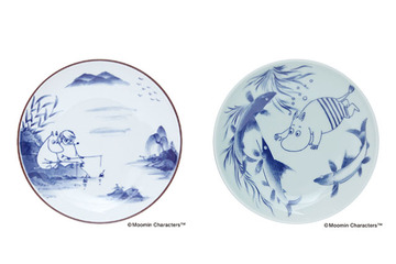「ムーミン」の世界観を表現した絵付けの器　amabroから登場 画像