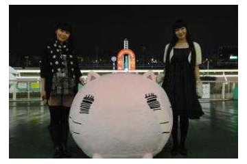 「たまゆら」“ももねこ様”、ゆるキャラグランプリの選挙活動　1位になれば新作アニメ！を公約　 画像