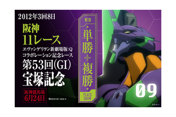 「JRA補完計画」　それはエヴァとJRAのコラボレーション、宝塚記念で競馬予想ゲーム 画像