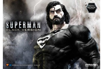 「スーパーマン」“ブラックコスチューム”を身にまとった姿でフィギュア化！ 750体限定生産 画像