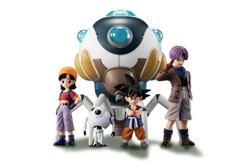 「ドラゴンボールGT」悟空、パン、トランクス、ギルに宇宙船のフィギュアセット登場！ 画像