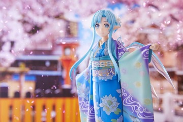 「SAO」アスナが“京友禅”の和服姿のフィギュアになって登場！ 画像