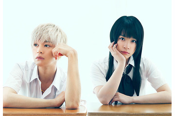 映画「僕は友達が少ない」2014年2月1日公開　“金髪”瀬戸康史×“エア友達”と会話する北乃きい 画像