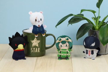 「ヒロアカ」常闇踏陰、蛙吹梅雨たちと一緒にお出かけ！フィンガーマスコット登場 画像