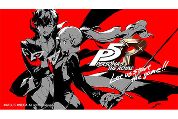 「ペルソナ5 ザ・ロイヤル」迫力満点！“発売記念イラスト”はどのように描かれた？　制作メイキング映像公開 画像