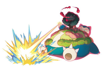 「ポケモン ソード・シールド」キョダイマックスした“カビゴン”登場！期間限定でマックスレイドバトルに出現 画像