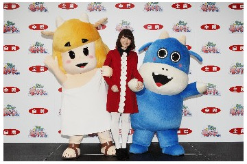 花澤香菜がお肉好きアピール、みの太役に大山のぶ代　「ゼウシくん」イベント開催 画像